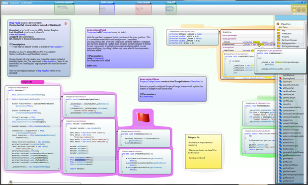 Code Bubbles Screenshot